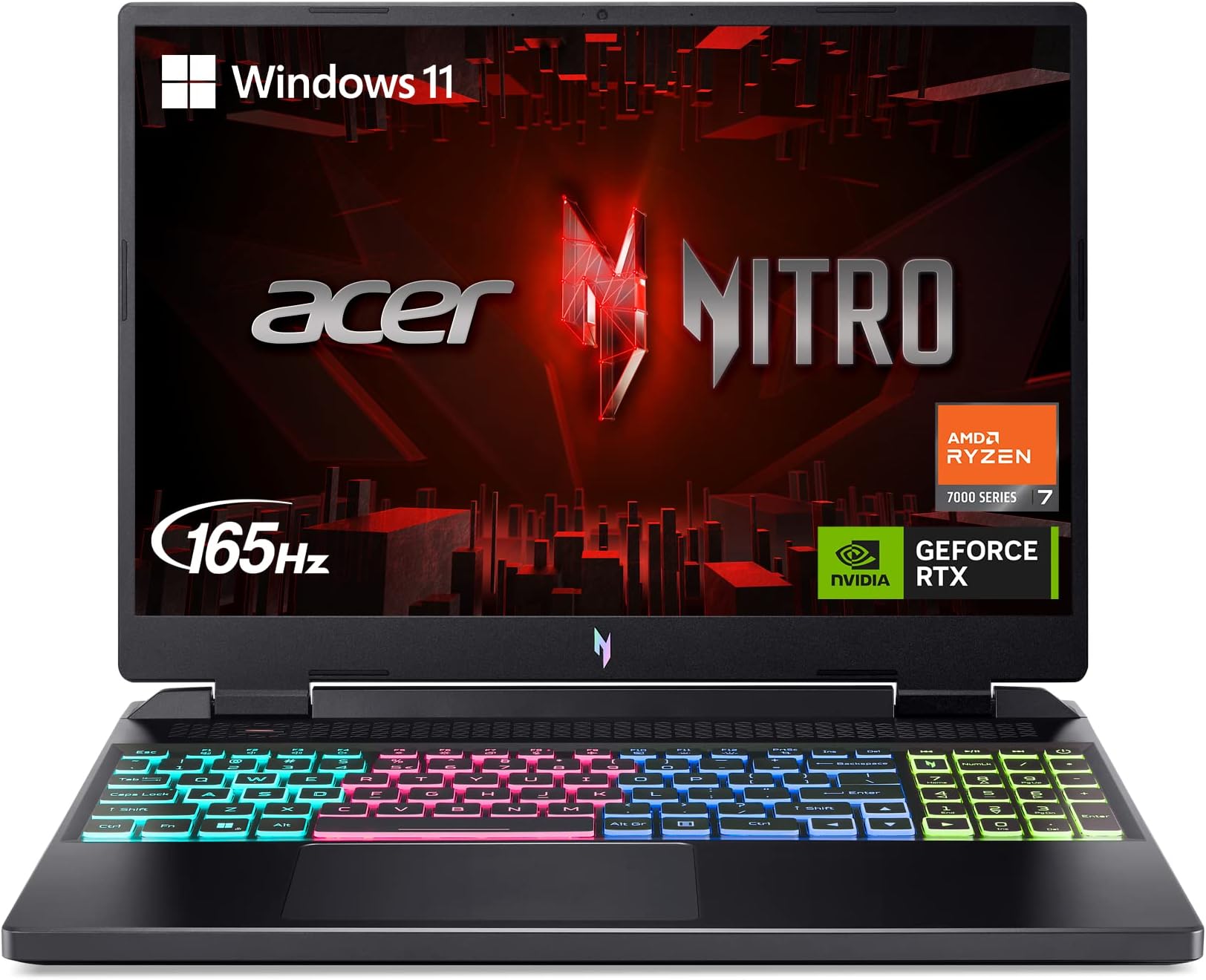 Amazon.com: Acer Nitro V Gaming Laptop | AMD Ryzen 7 8845HS Octa-Core ...