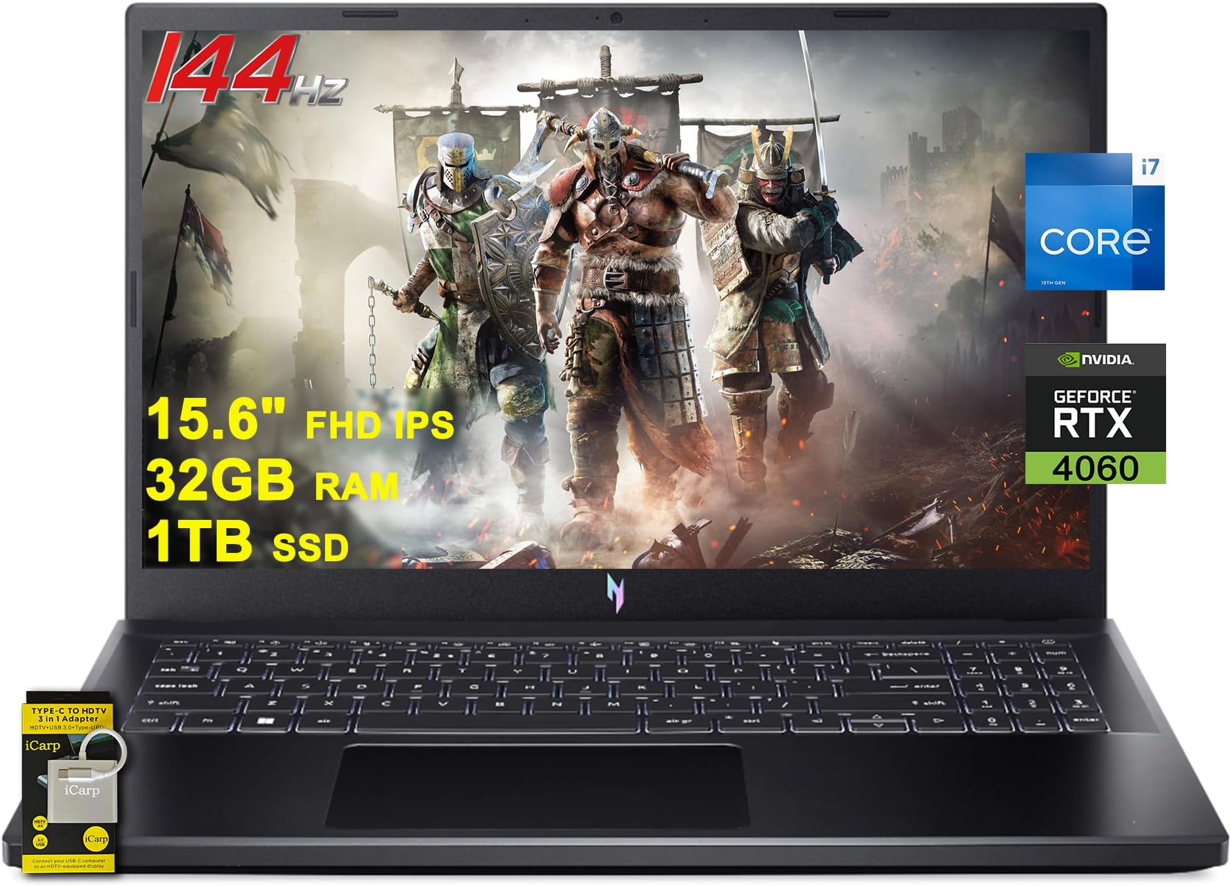 Amazon.com: acer Nitro V 15 Gaming Laptop, Intel 10-Core i7-13620H ...