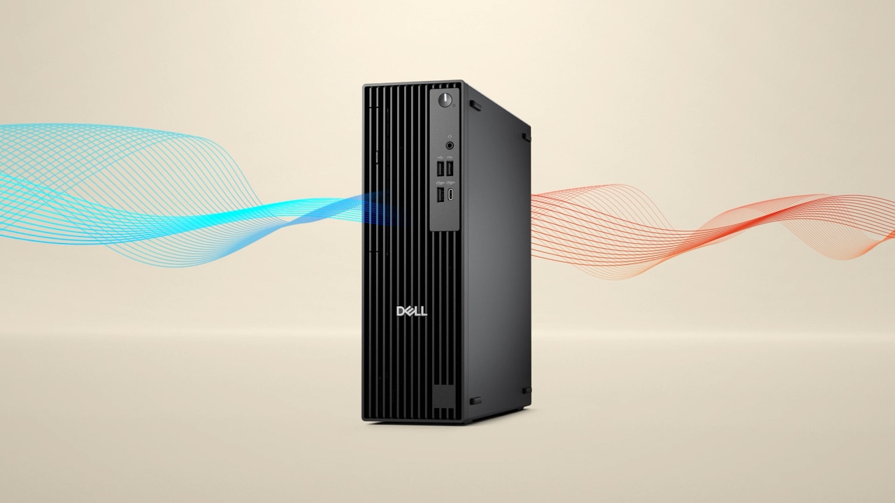 Dell Pro Slim QCS1250 SFF Black (Core i3-14100 3.5-4.7GHz, 8 - ATEHNO