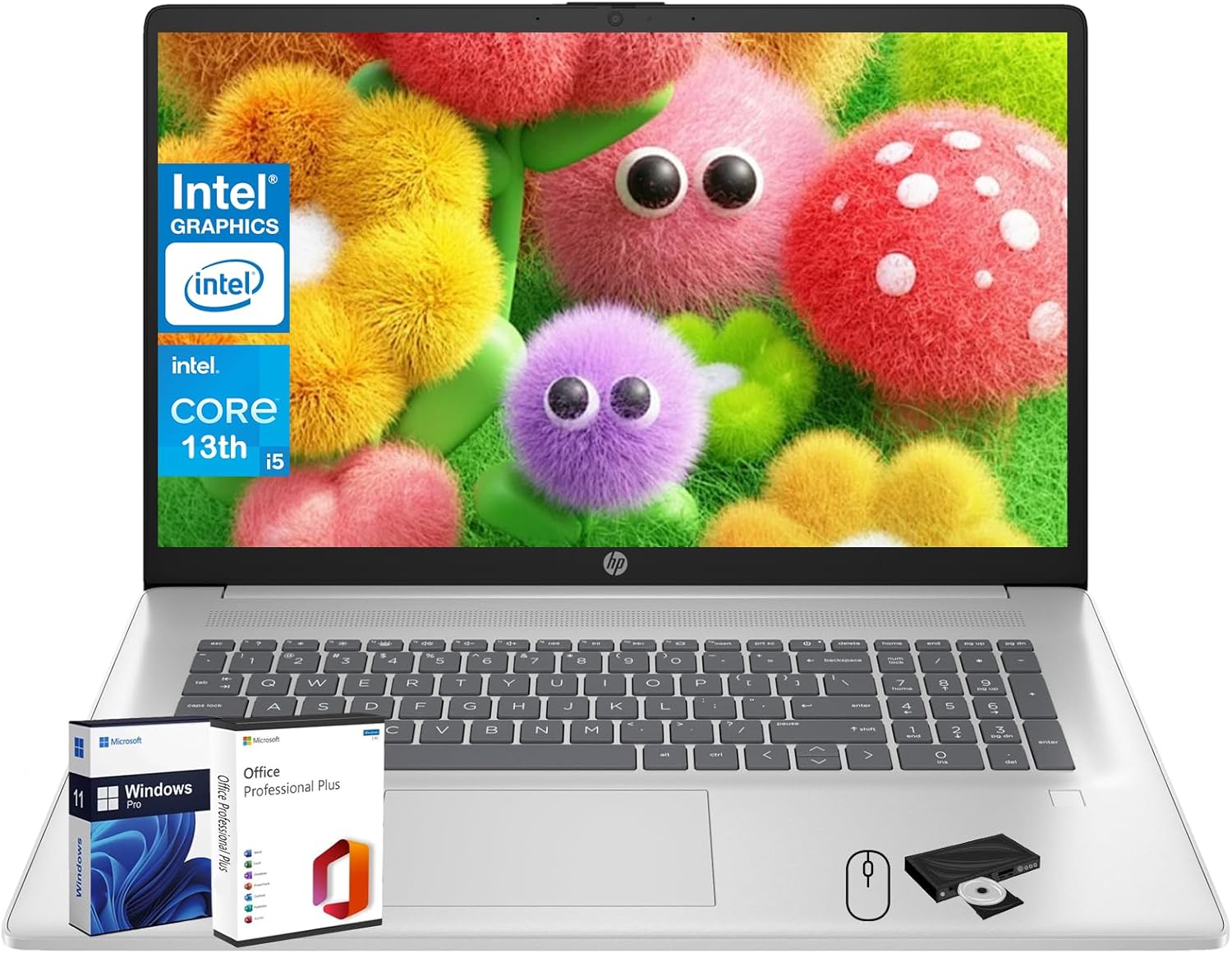 Amazon.com: HP 17.3inch Premium Business Laptop - Intel Core i5-1334U ...