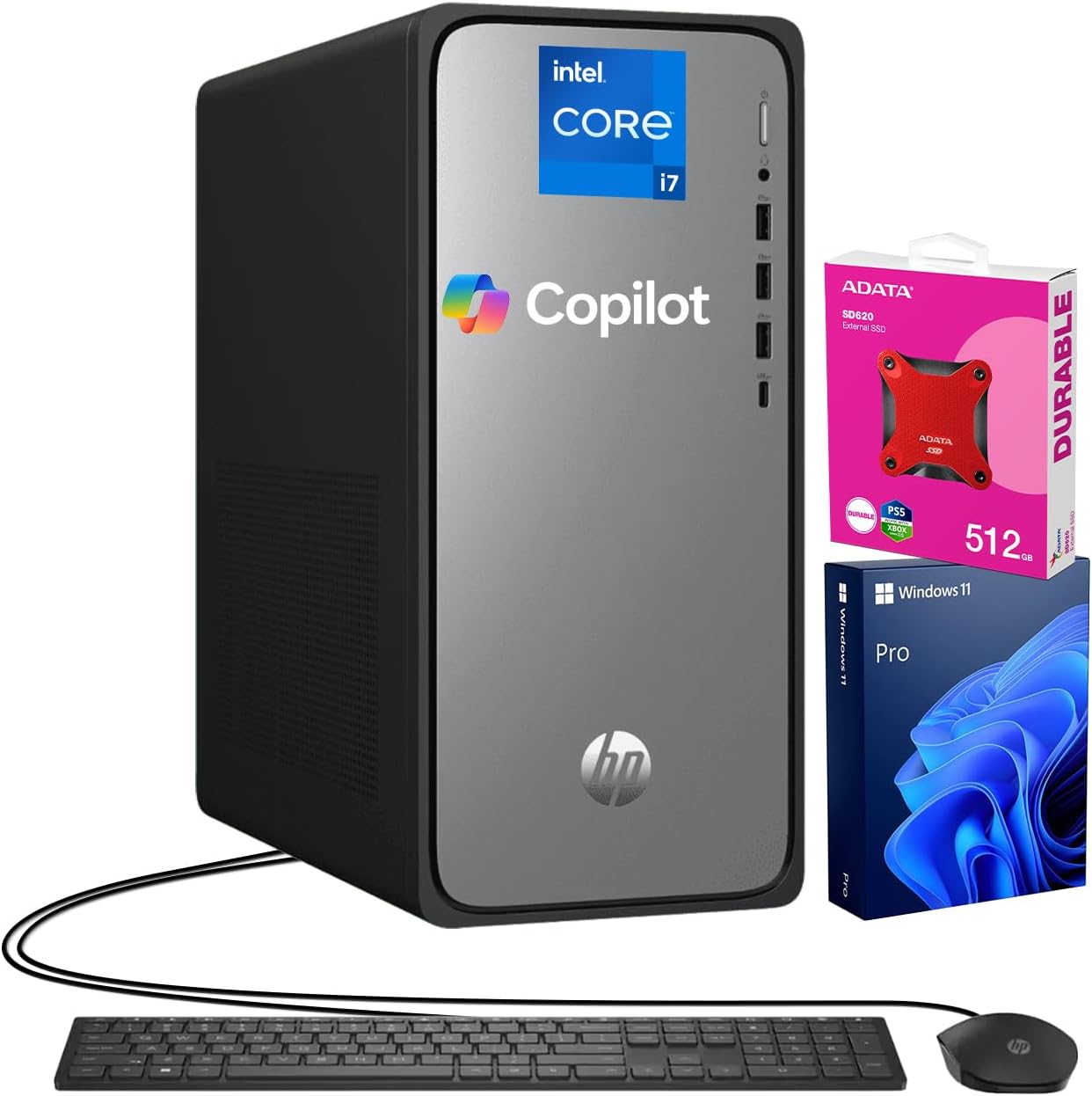 Amazon.com: HP 2025 Omnidesk (Envy Next Brand) M02 AI Copilot Business ...