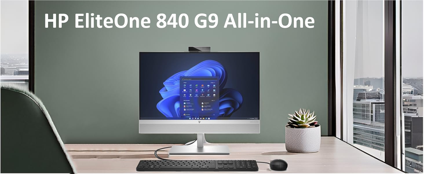 Amazon.com: HP EliteOne 840 G9 All-in-One AIO Business Desktop Computer ...