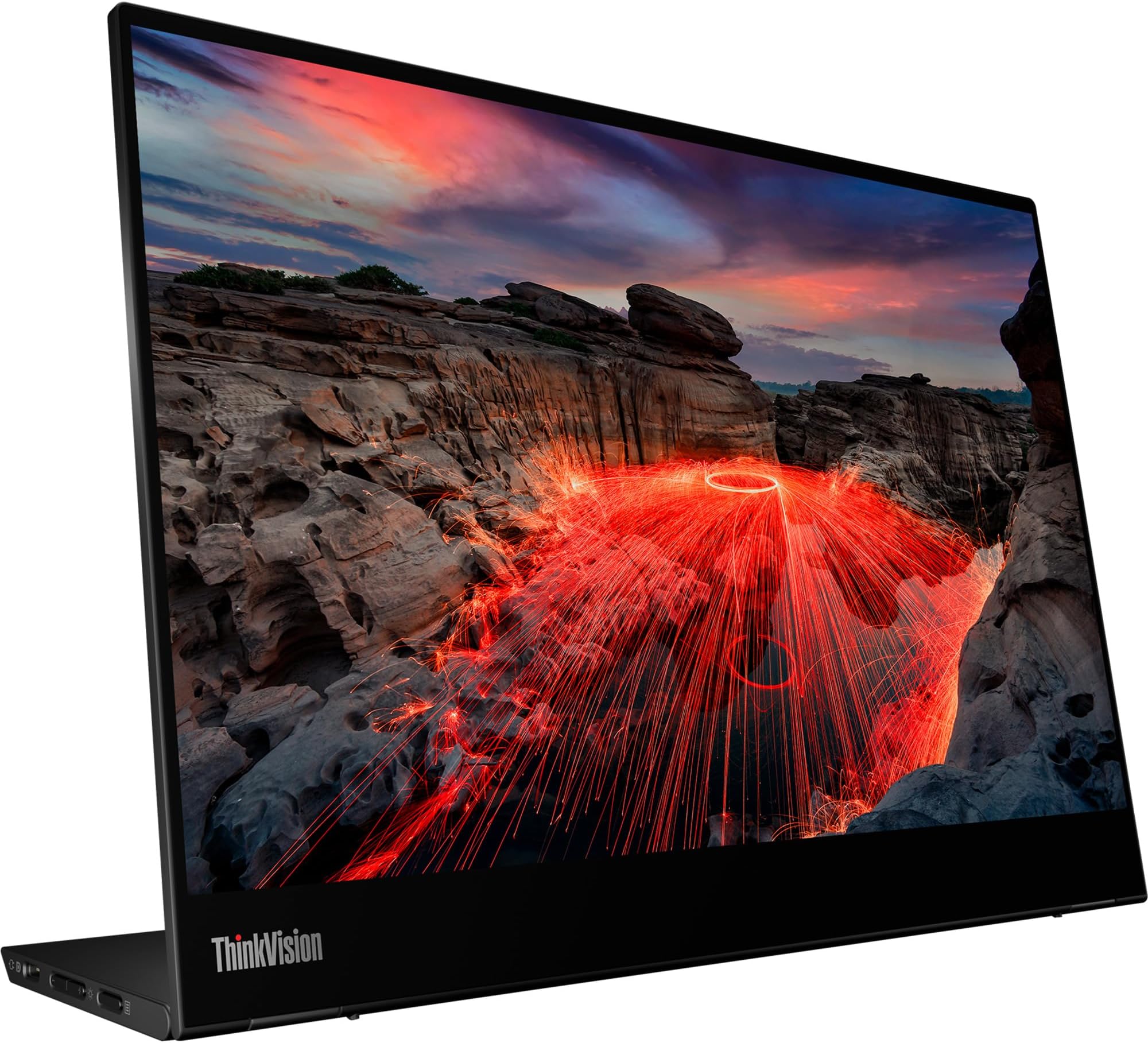 Amazon.com: Lenovo ThinkVision M14d 14" Class LCD Monitor - 16:10 ...