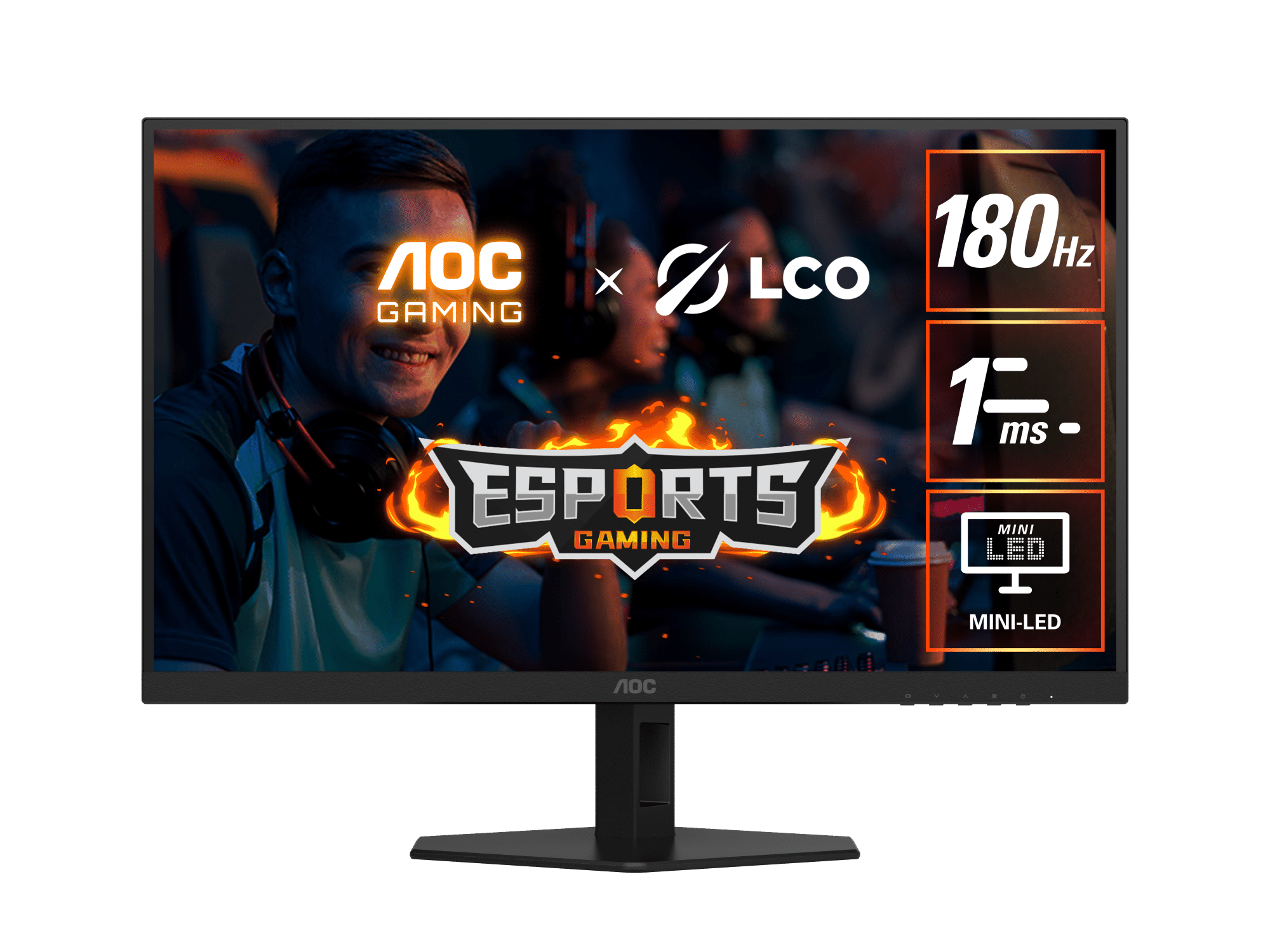 Q27G40XMN 27" QD-MiniLED Gaming Monitor - AOC Monitor