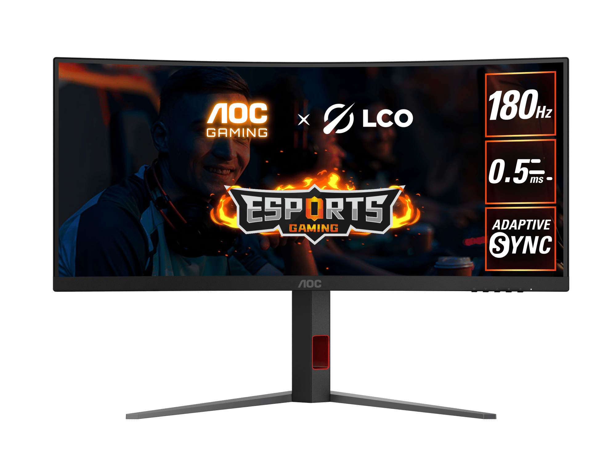 CU34G4 34" WQHD Curved Gaming Monitor - AOC Monitor