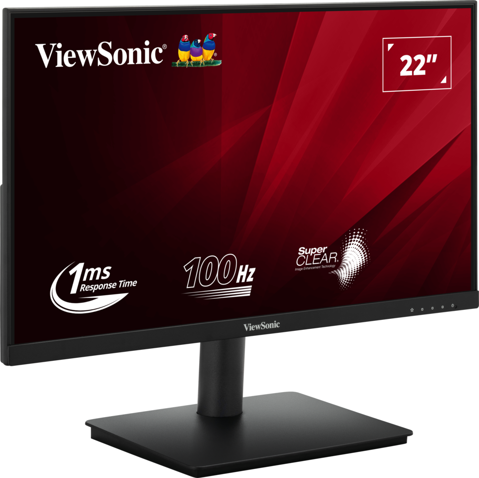 VA220-H 21.5型 VAパネル フルHD 液晶モニター MPRT1ms高速応答速度 低消費電力 - ViewSonic 日本