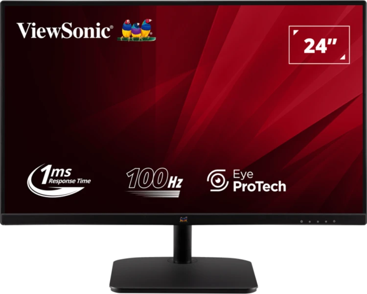 ViewSonic VA2432-H-2 24" Full HD 100Hz IPS Monitor with Fast 1ms ...