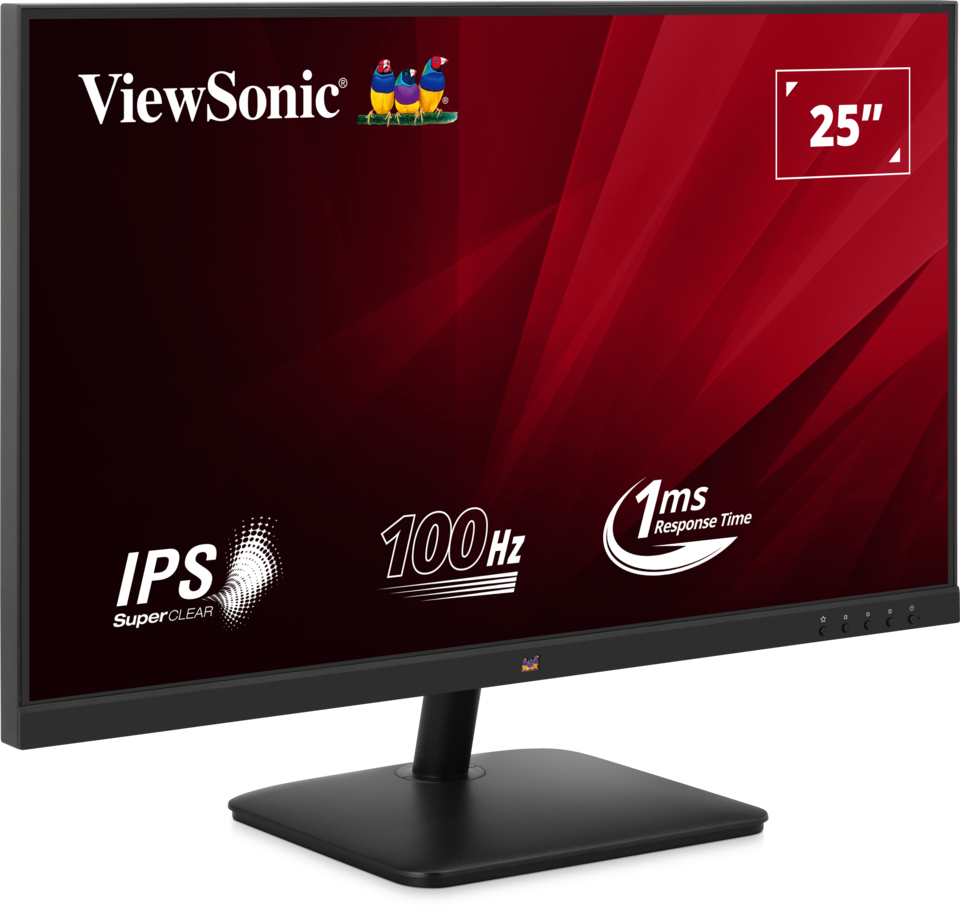 ViewSonic VA2532-H 25" Full HD 100Hz IPS Monitor with HDMI and VGA ...