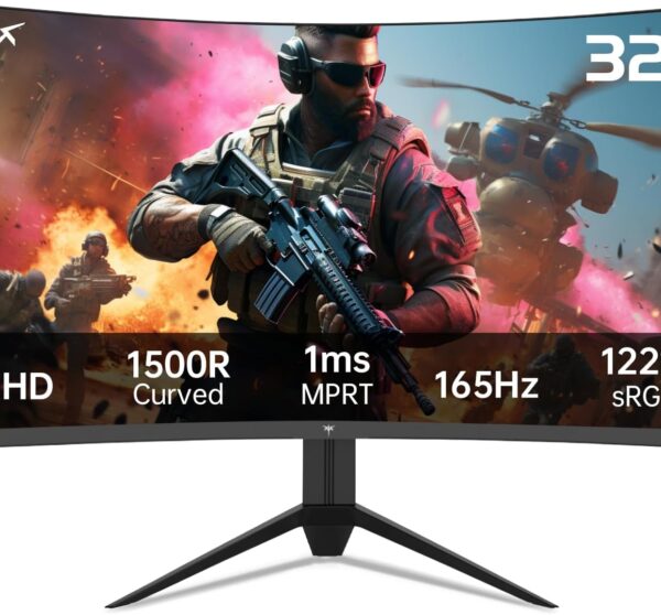 Amazon.com: ViewSonic OMNI VX3218-PC-MHD 32 Inch Curved 1080p 1ms 165Hz ...