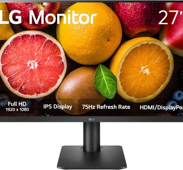 Amazon.com: LG 27MR400-B 27-inch FHD (1920 x 1080) Computer Monitor ...