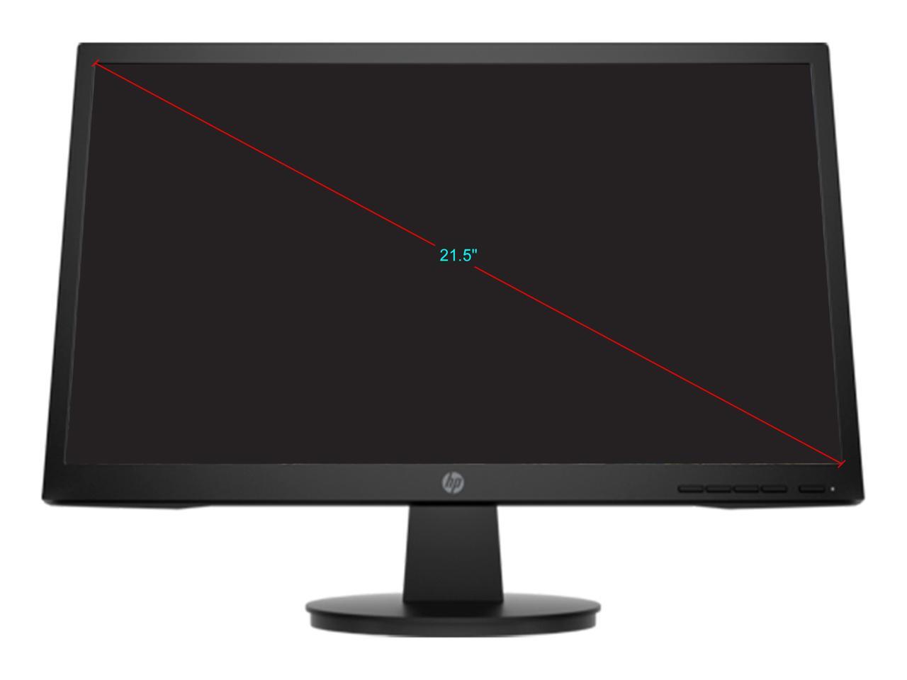 HP V22 21.5" FHD 1920 x 1080 Low Blue Light Anti-glare Tilt HDMI VGA ...