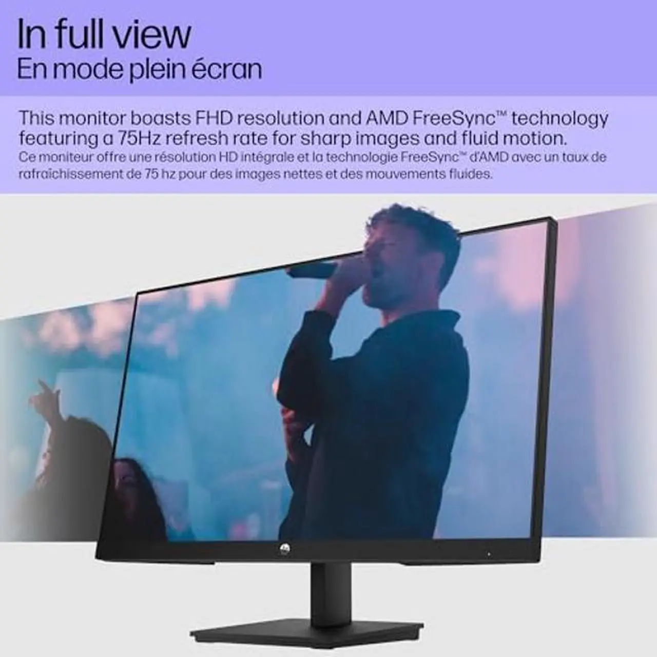 HP 23.8 inches V24i G5 FHD Monitor, AMD FreeSync Technology, HDCP ...