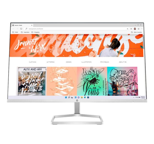 Amazon.com: HP 27-inch FHD Monitor with AMD FreeSync Technology (2021 ...