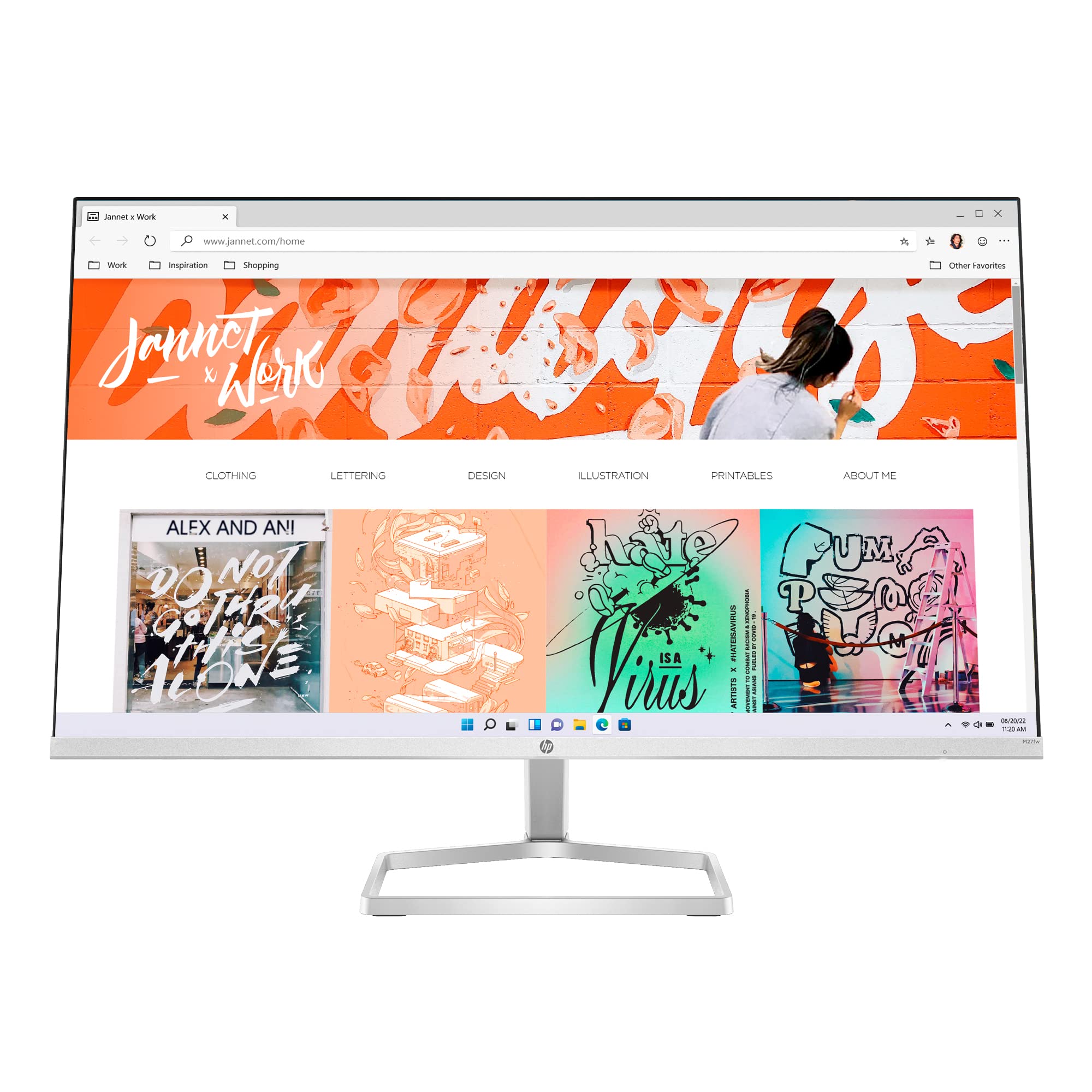 Amazon.com: HP 27-inch FHD Monitor with AMD FreeSync Technology (2021 ...